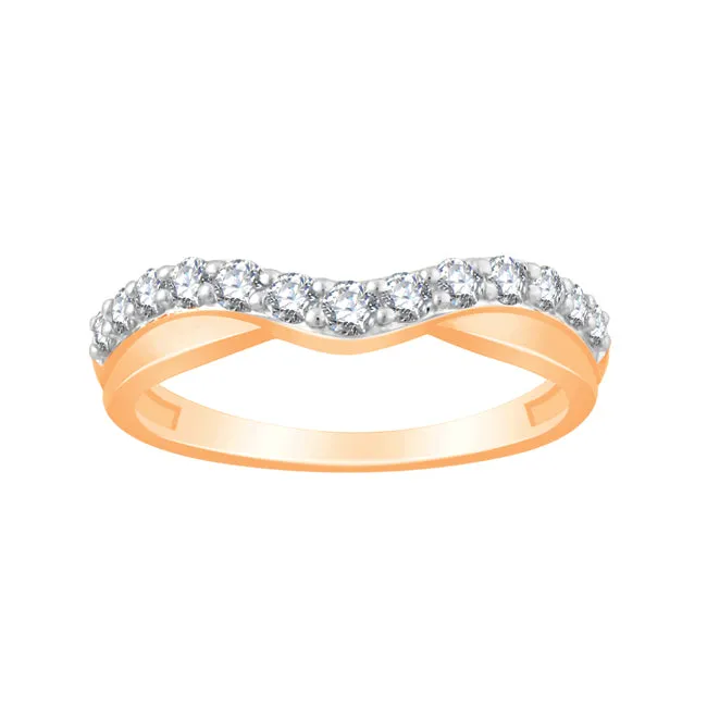 1/2 CTW Diamond Fashion Band in 14KT Rose Gold