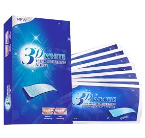 7 Pairs Of 14 WHITE Whitening Teeth Strips