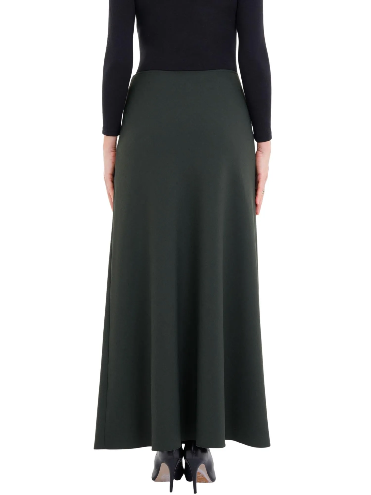 A-Line Style Comfy Maxi Dress Skirt - G-Line