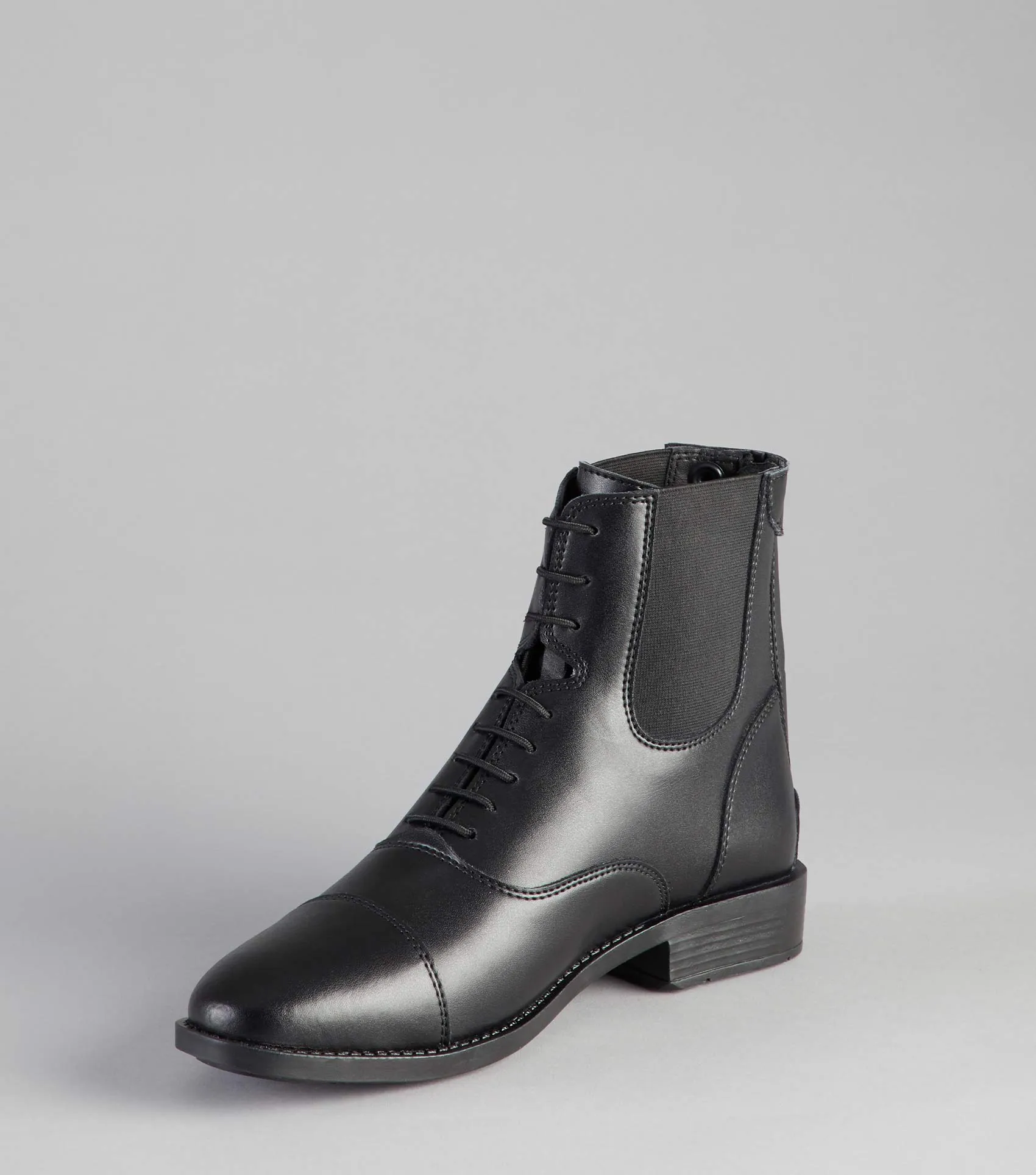 Acento Synthetic Paddock Boot Black