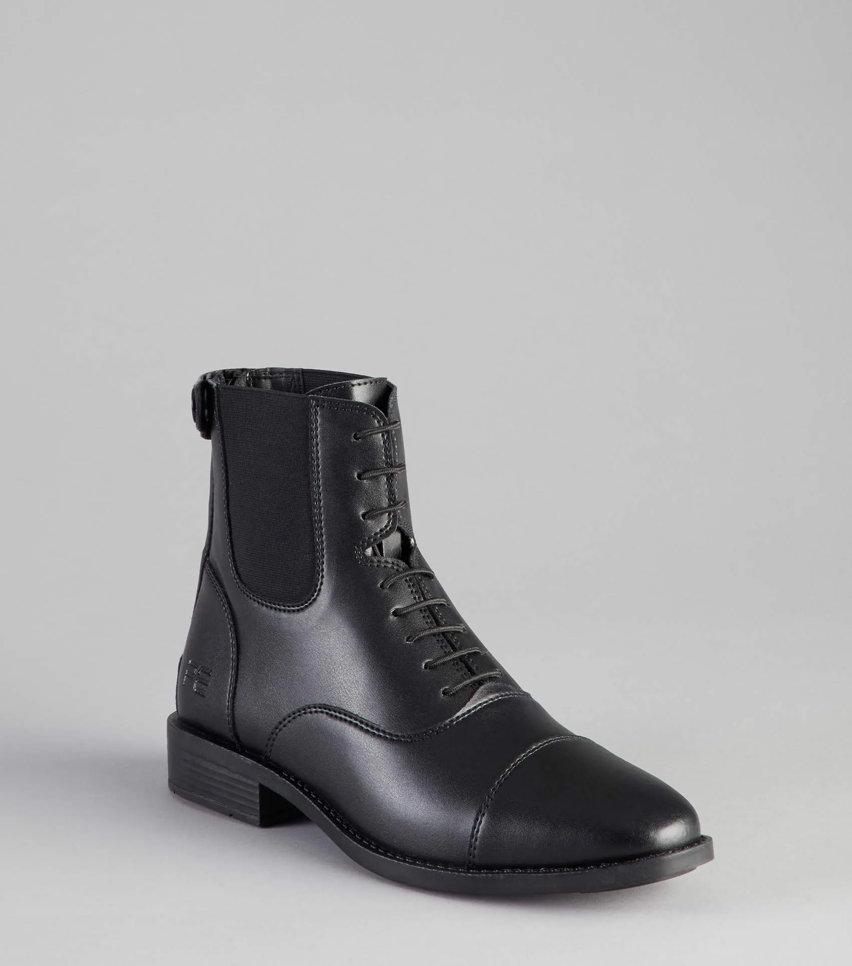 Acento Synthetic Paddock Boot Black