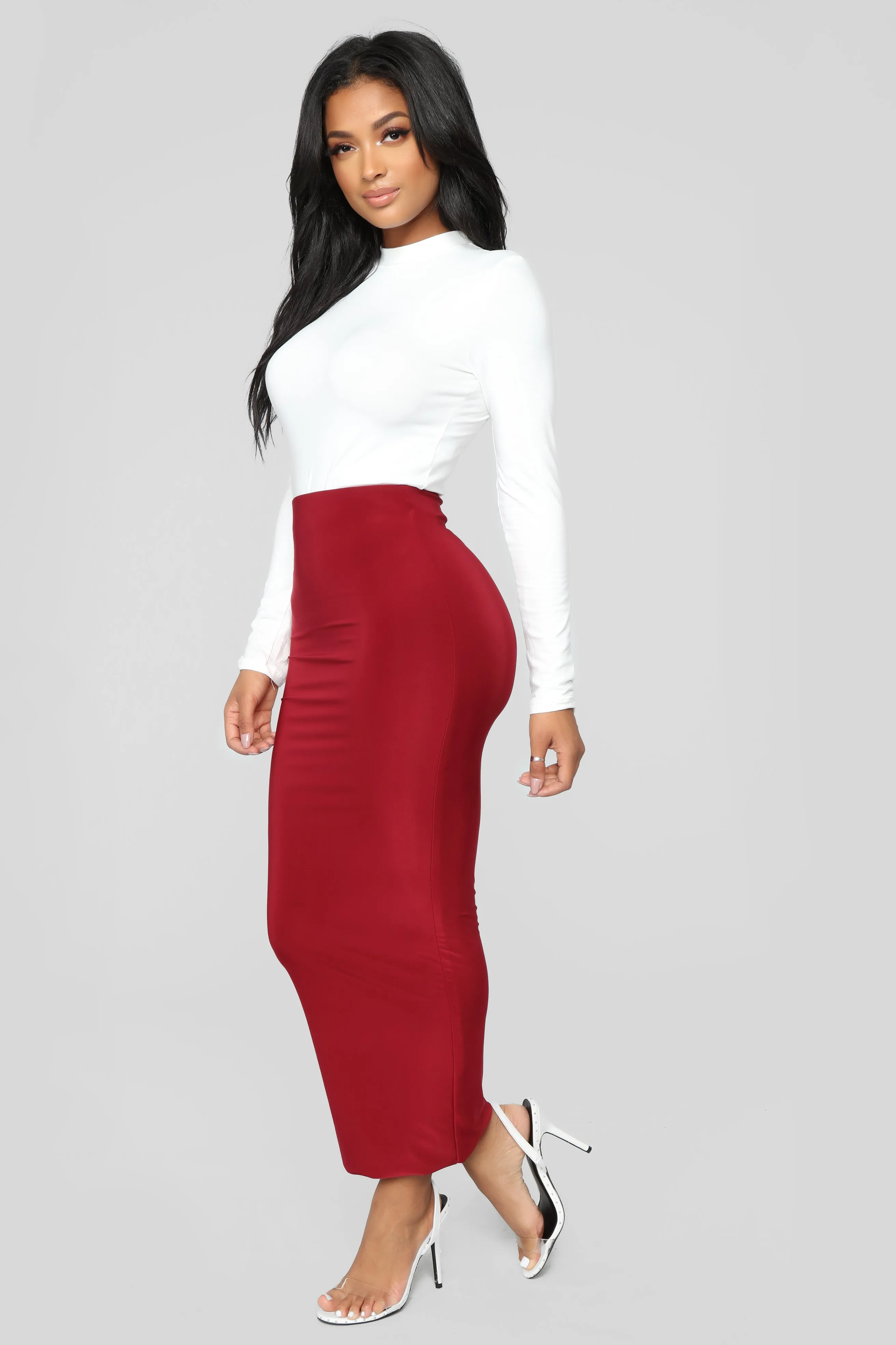 Across The Universe Skirt - Wine