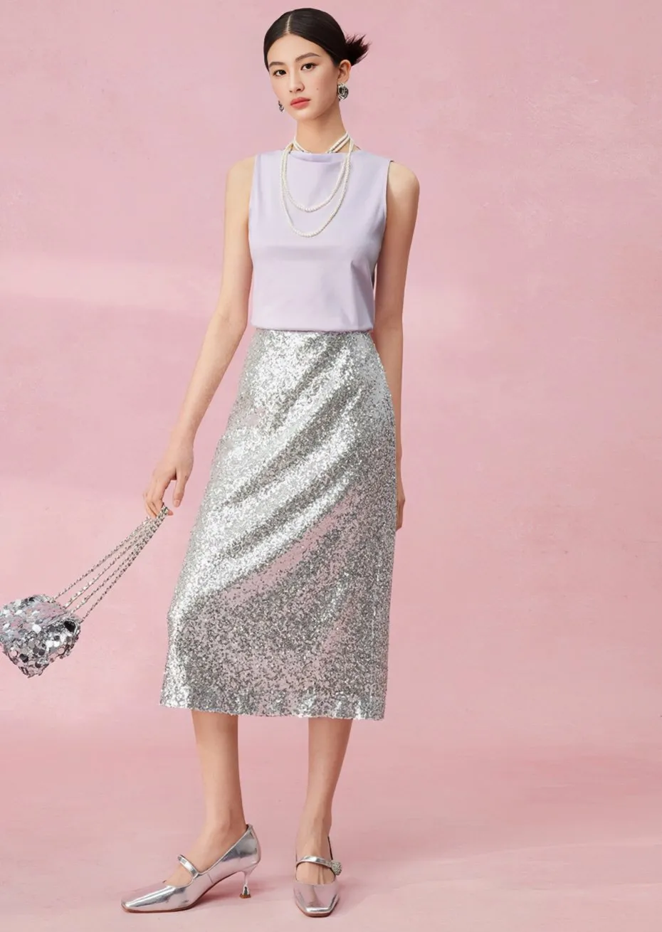 AMBILIGHT SEQUIN SKIRT