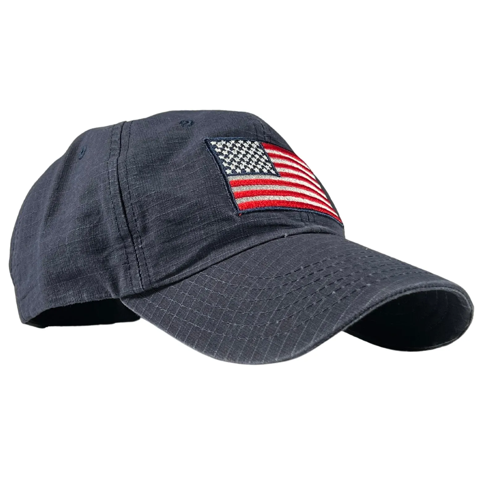 American Flag Navy Ripstop Range Hat