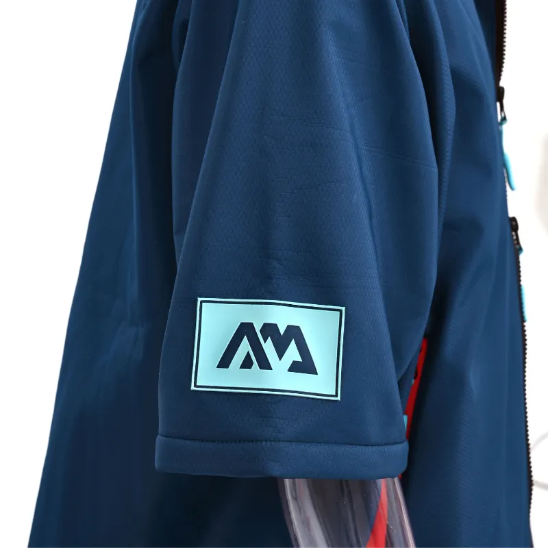 Aqua Marina Water-repellent Thermal Poncho (Navy) - Regular