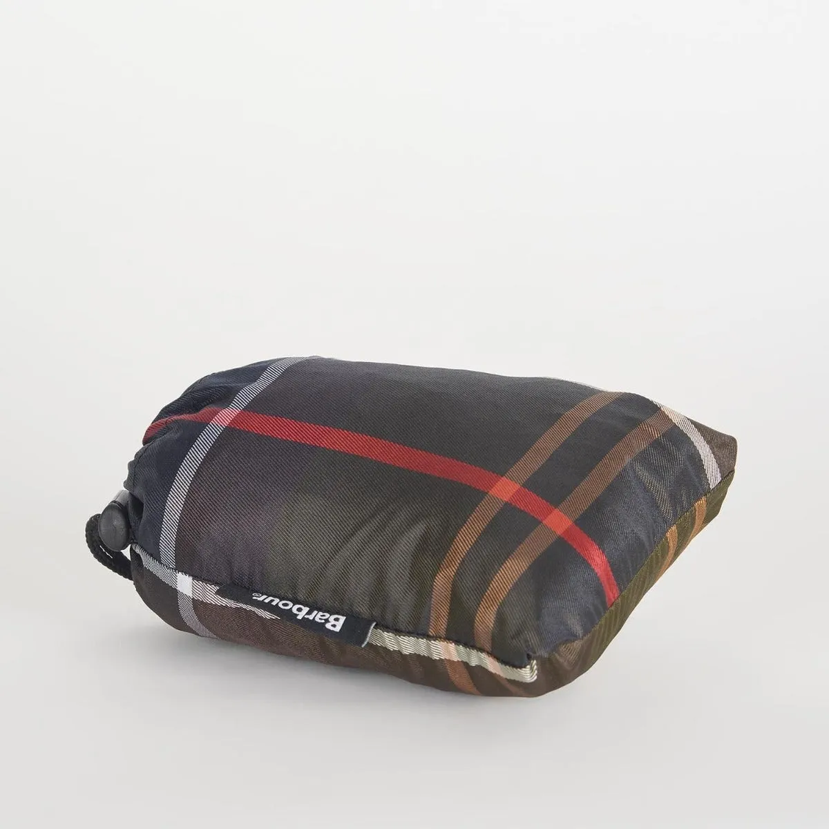 Barbour Tartan Showerproof Poncho in Classic Tartan