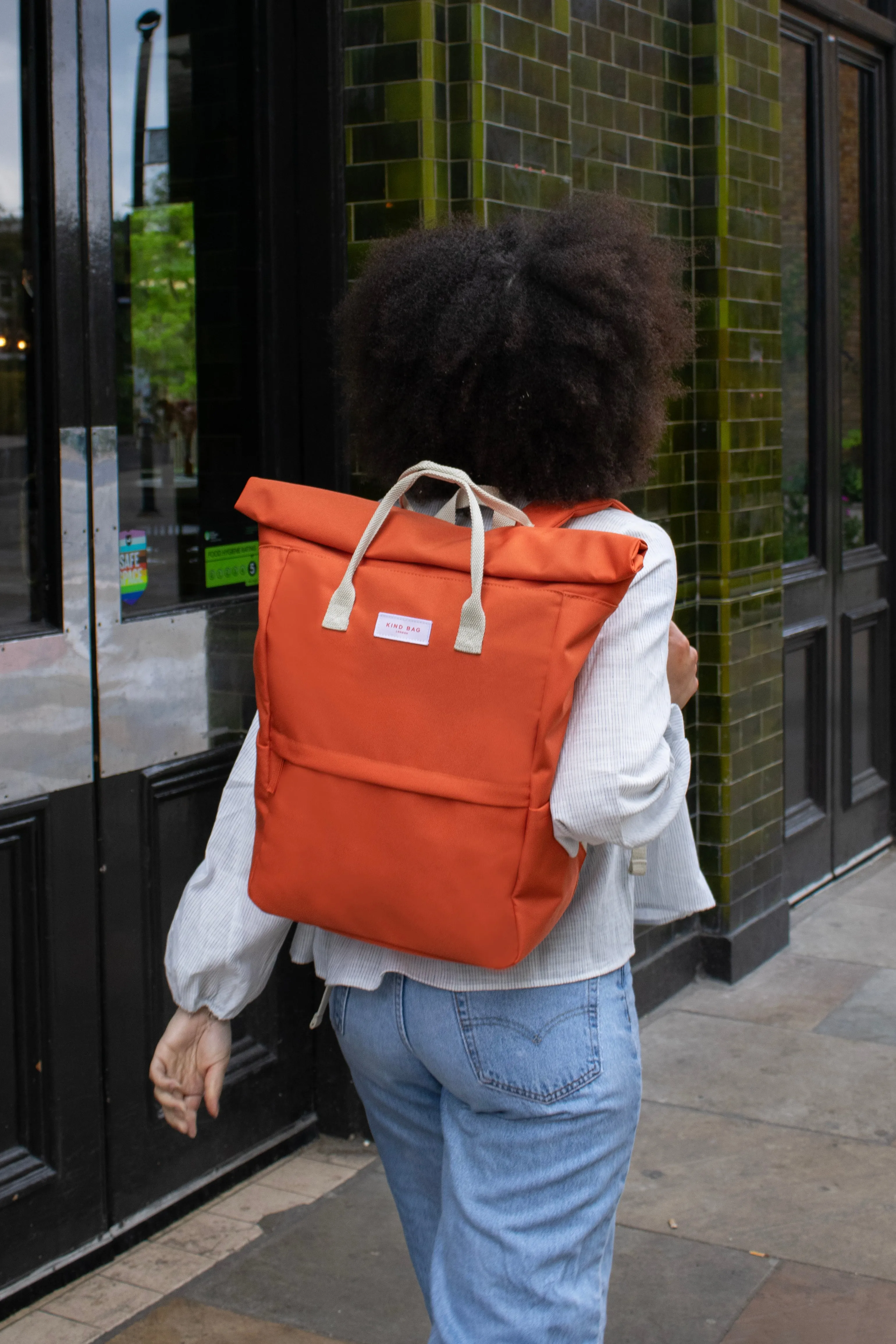 Burnt Orange | “Hackney” Backpack | Large