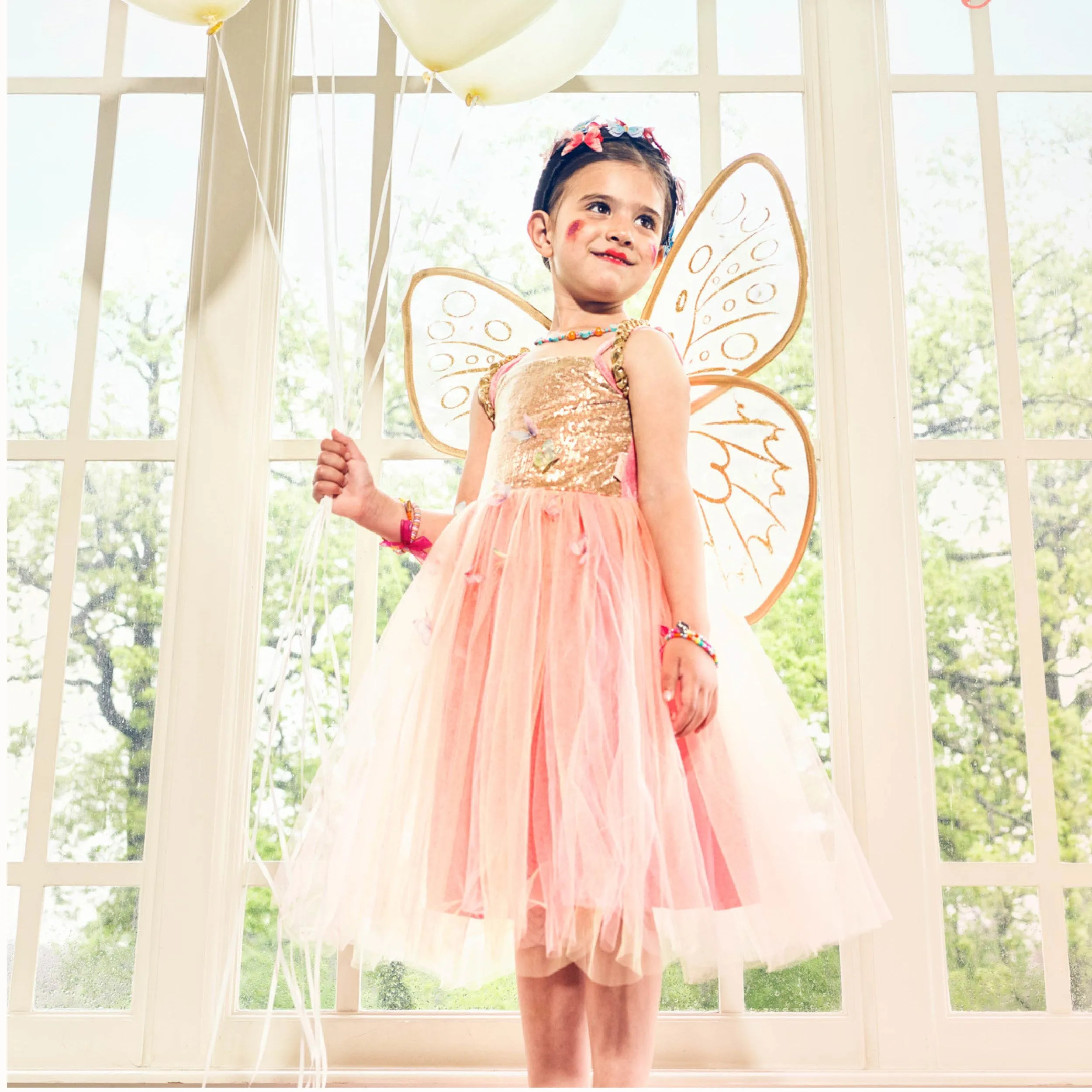 Butterfly Fairy Dress With Wings