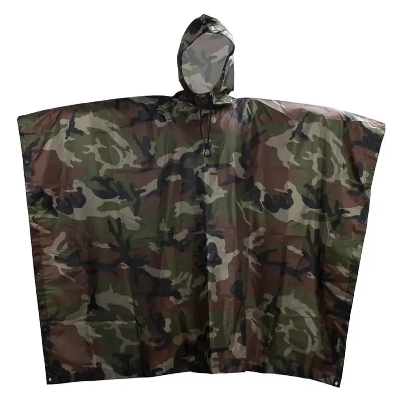 Camouflage Breathable Ghillie Suit Poncho