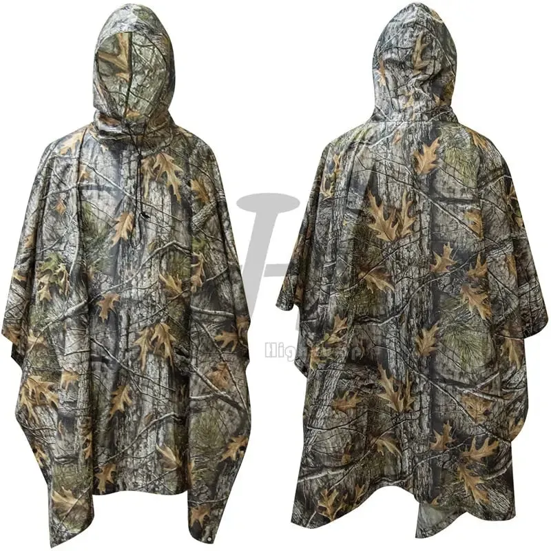 Camouflage Breathable Ghillie Suit Poncho