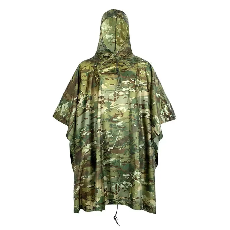 Camouflage Breathable Ghillie Suit Poncho