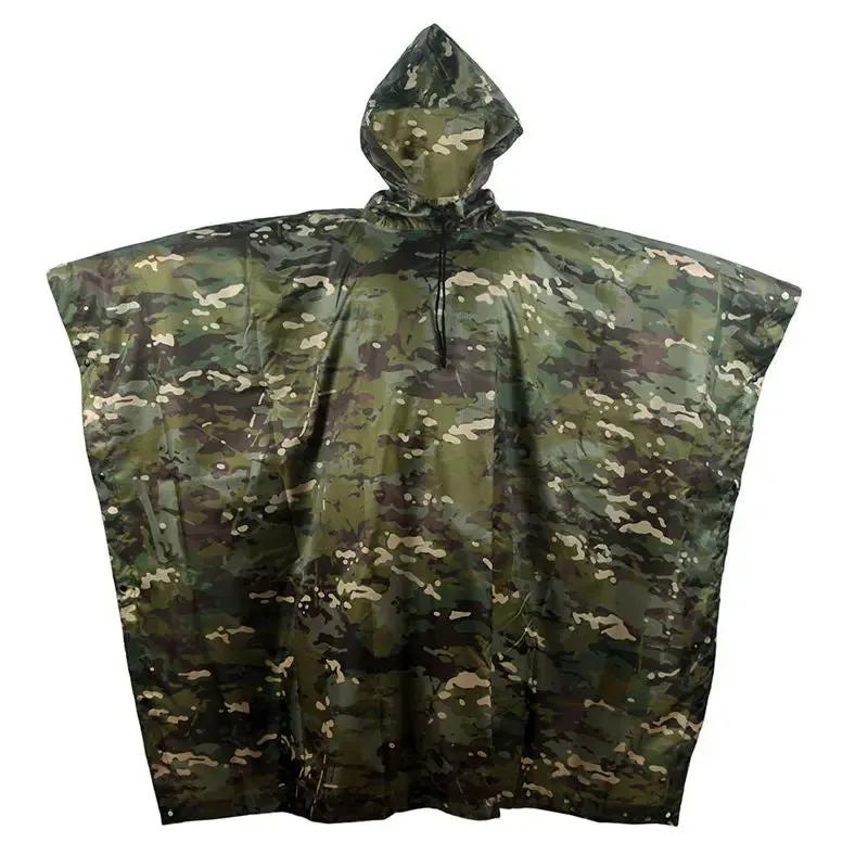 Camouflage Breathable Ghillie Suit Poncho