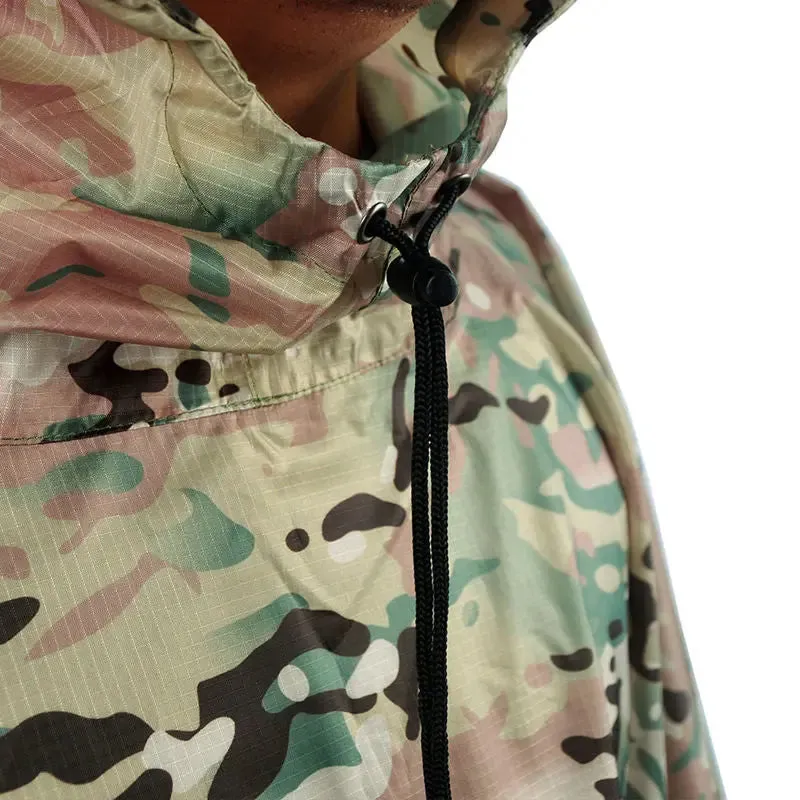 Camouflage Breathable Ghillie Suit Poncho