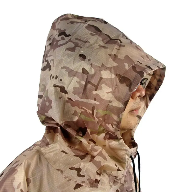 Camouflage Breathable Ghillie Suit Poncho