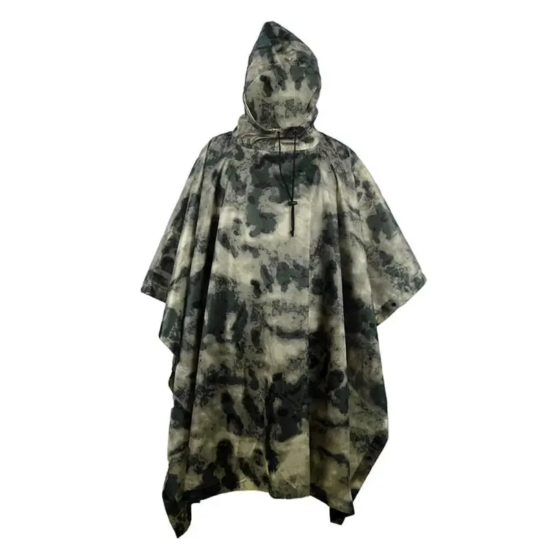 Camouflage Breathable Ghillie Suit Poncho