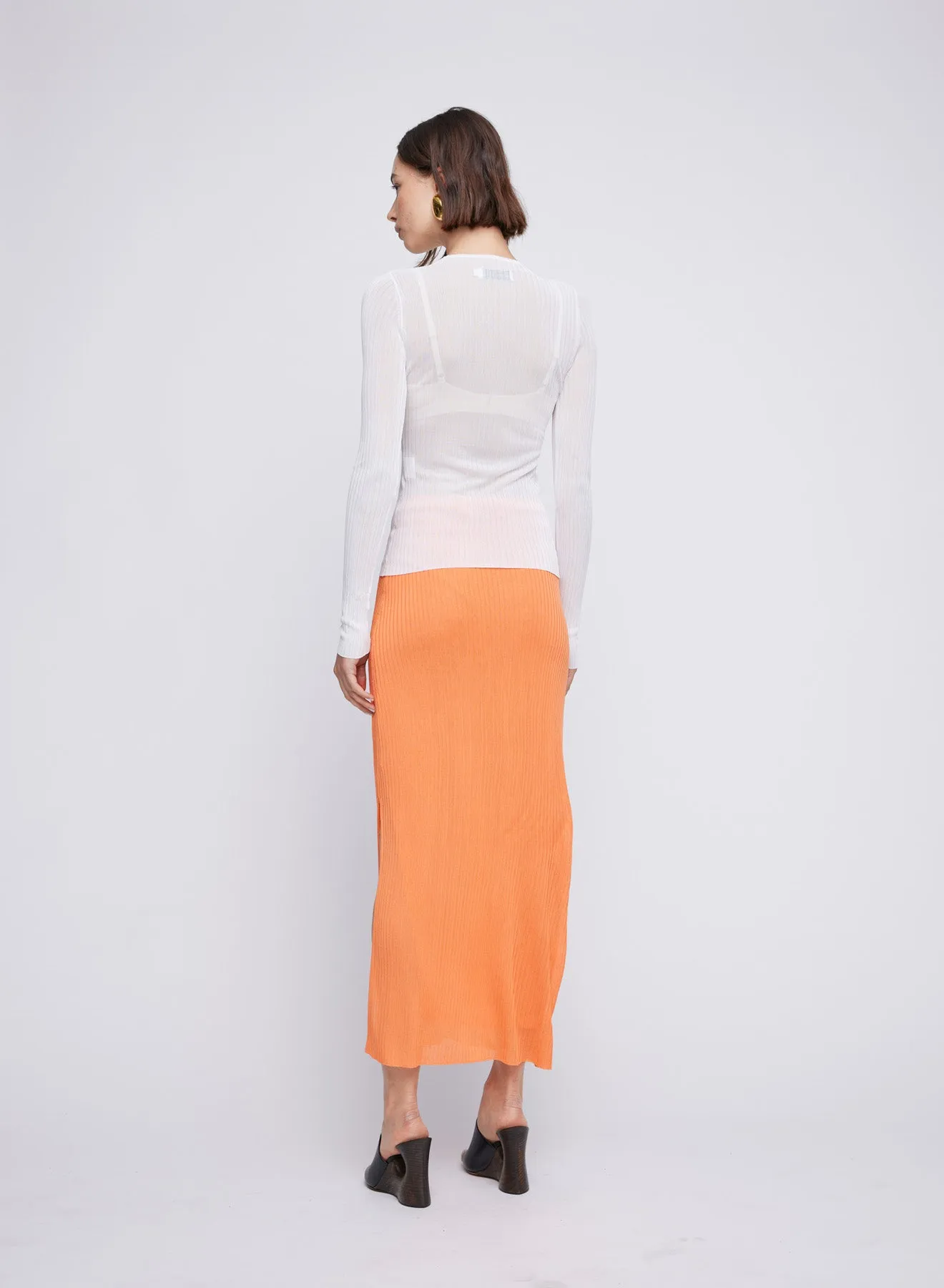 CARRIE SKIRT (CANTALOUPE)