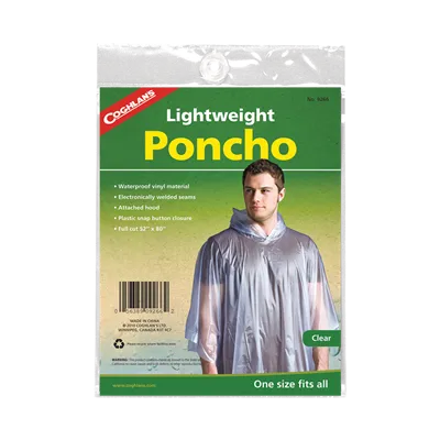 Coghlan's Poncho - Clear