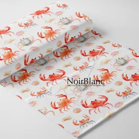 Crabe aquarelle