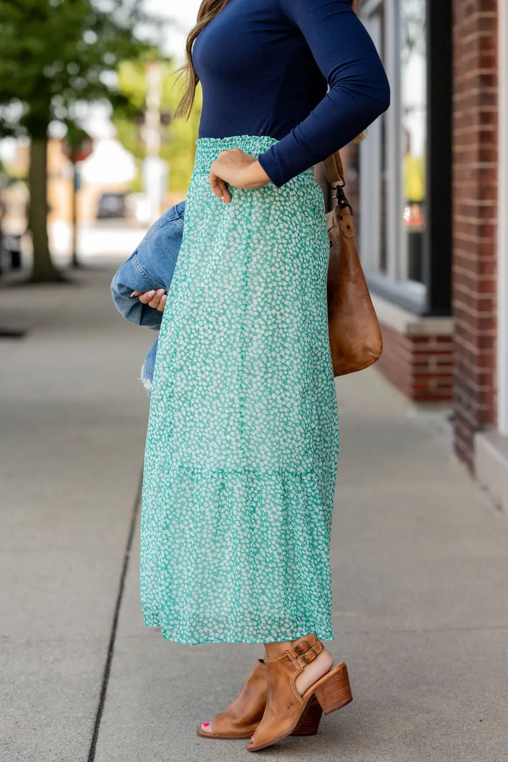 Dainty Daisies Maxi Skirt