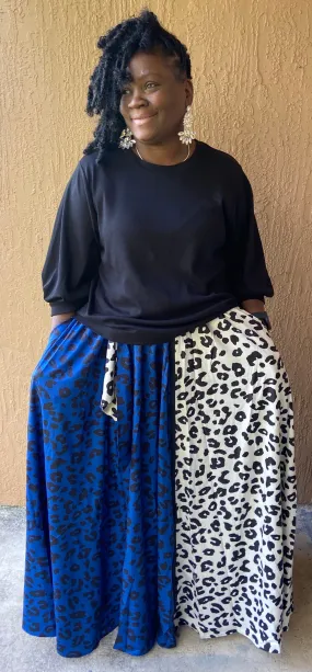 Dalmatian Two Face Skirt