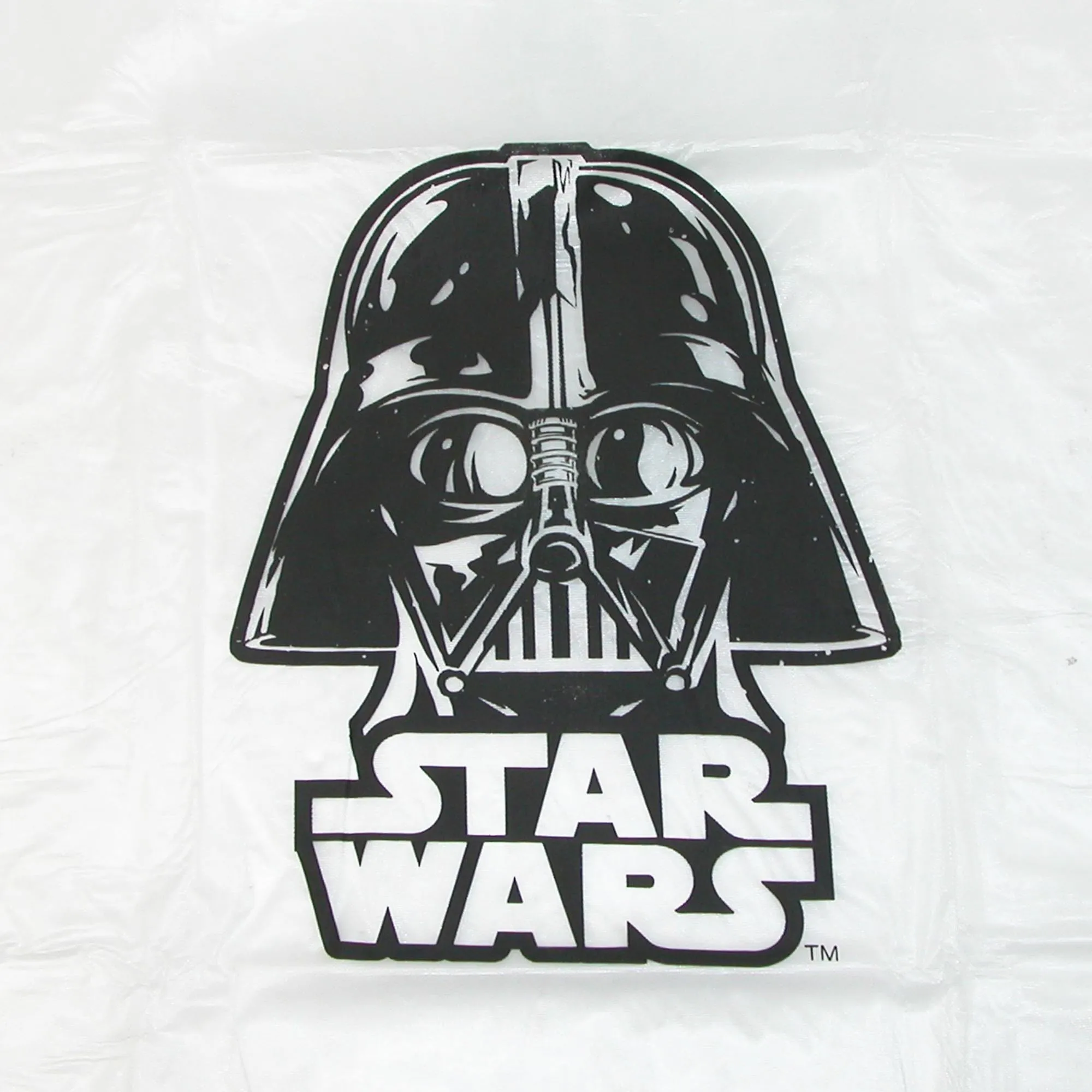 Disney Kids' Star Wars Darth Vader Clear Rain Poncho