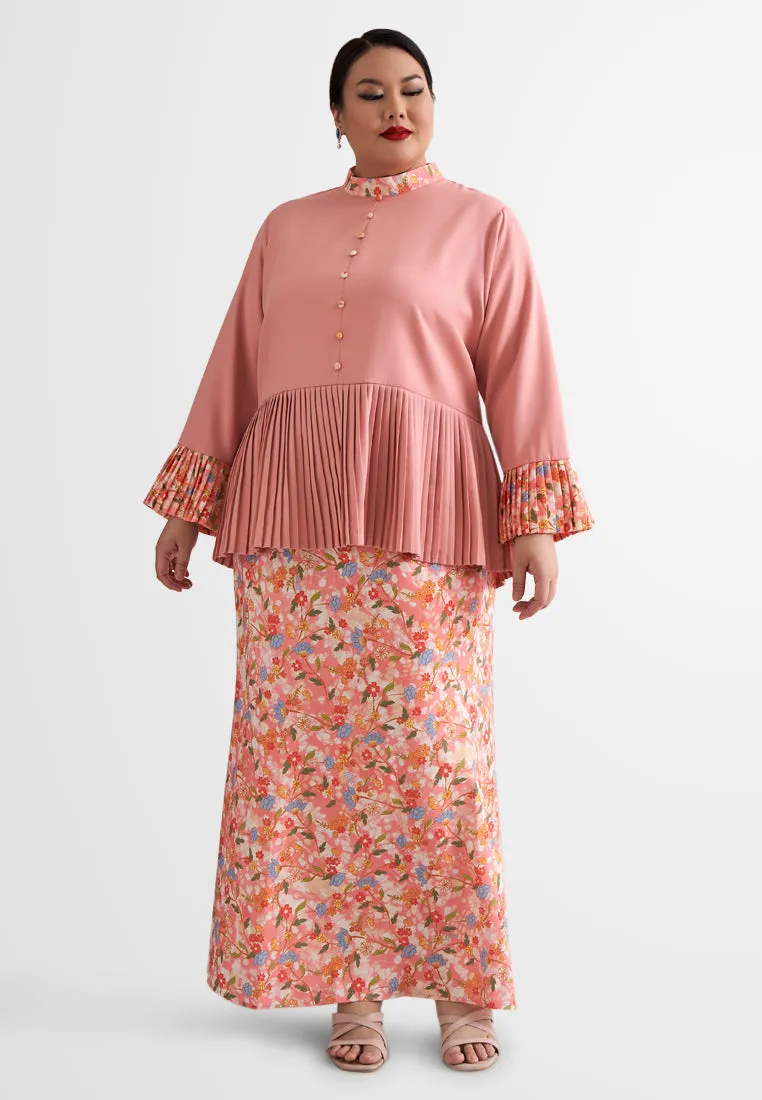 Emma Melinda Looi Pleated Peplum Kurung