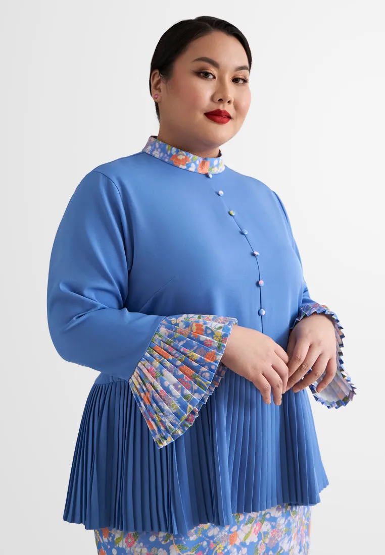 Emma Melinda Looi Pleated Peplum Kurung