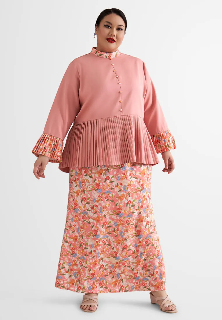 Emma Melinda Looi Pleated Peplum Kurung