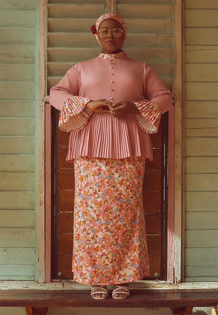 Emma Melinda Looi Pleated Peplum Kurung