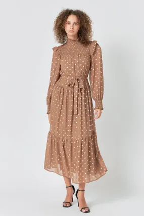 Endless Rose - Polka Dot Maxi Dress