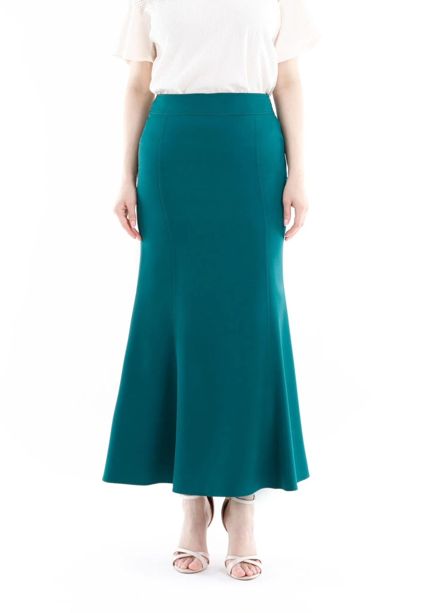 Fishtail Maxi Skirt (Available in Plus Size 4-20) | Solid Bodycon Mermaid Skirt, Elegant High Waist Maxi Skirt