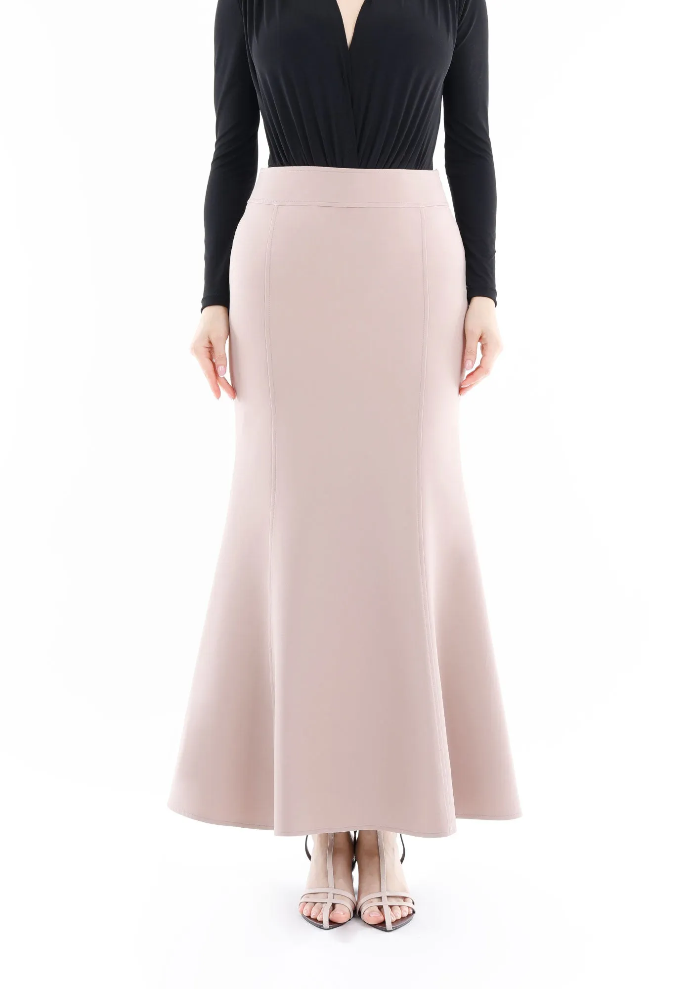 Fishtail Maxi Skirt (Available in Plus Size 4-20) | Solid Bodycon Mermaid Skirt, Elegant High Waist Maxi Skirt