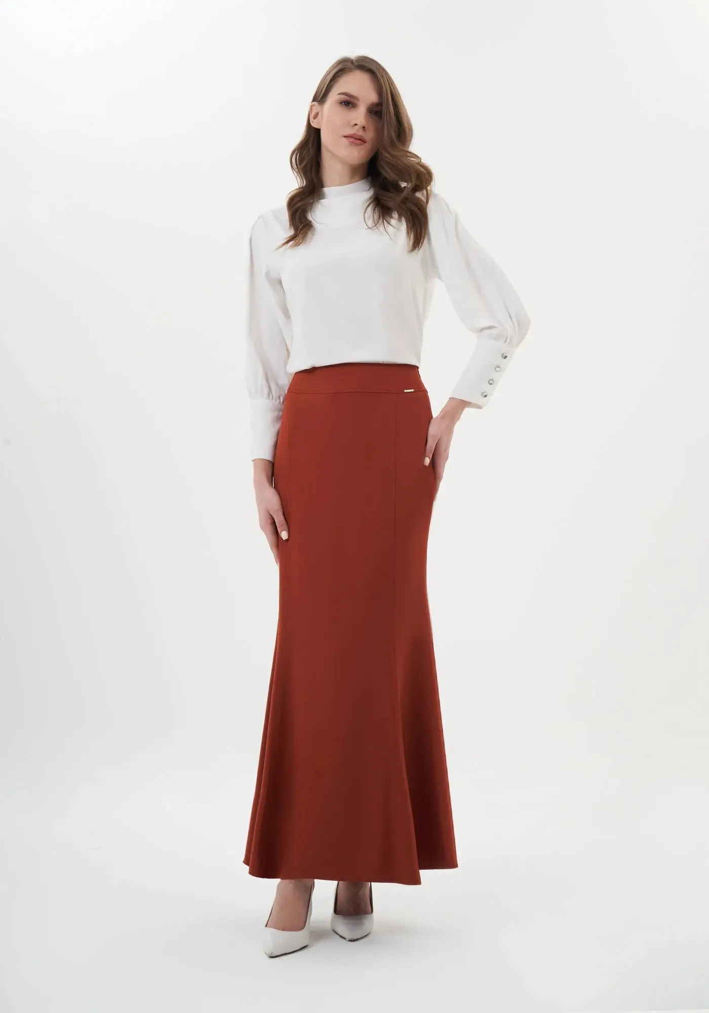 Fishtail Maxi Skirt (Available in Plus Size 4-20)