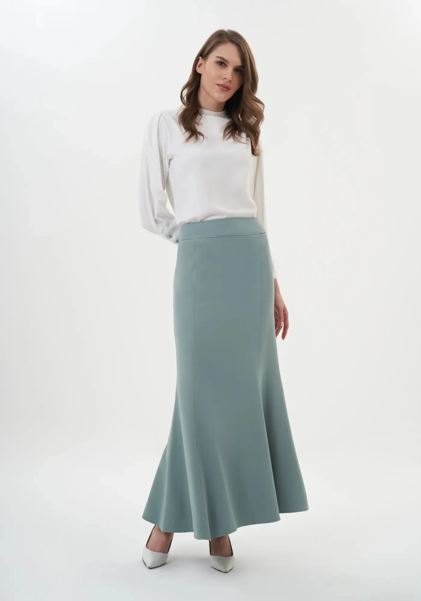 Fishtail Maxi Skirt (Available in Plus Size 4-20)