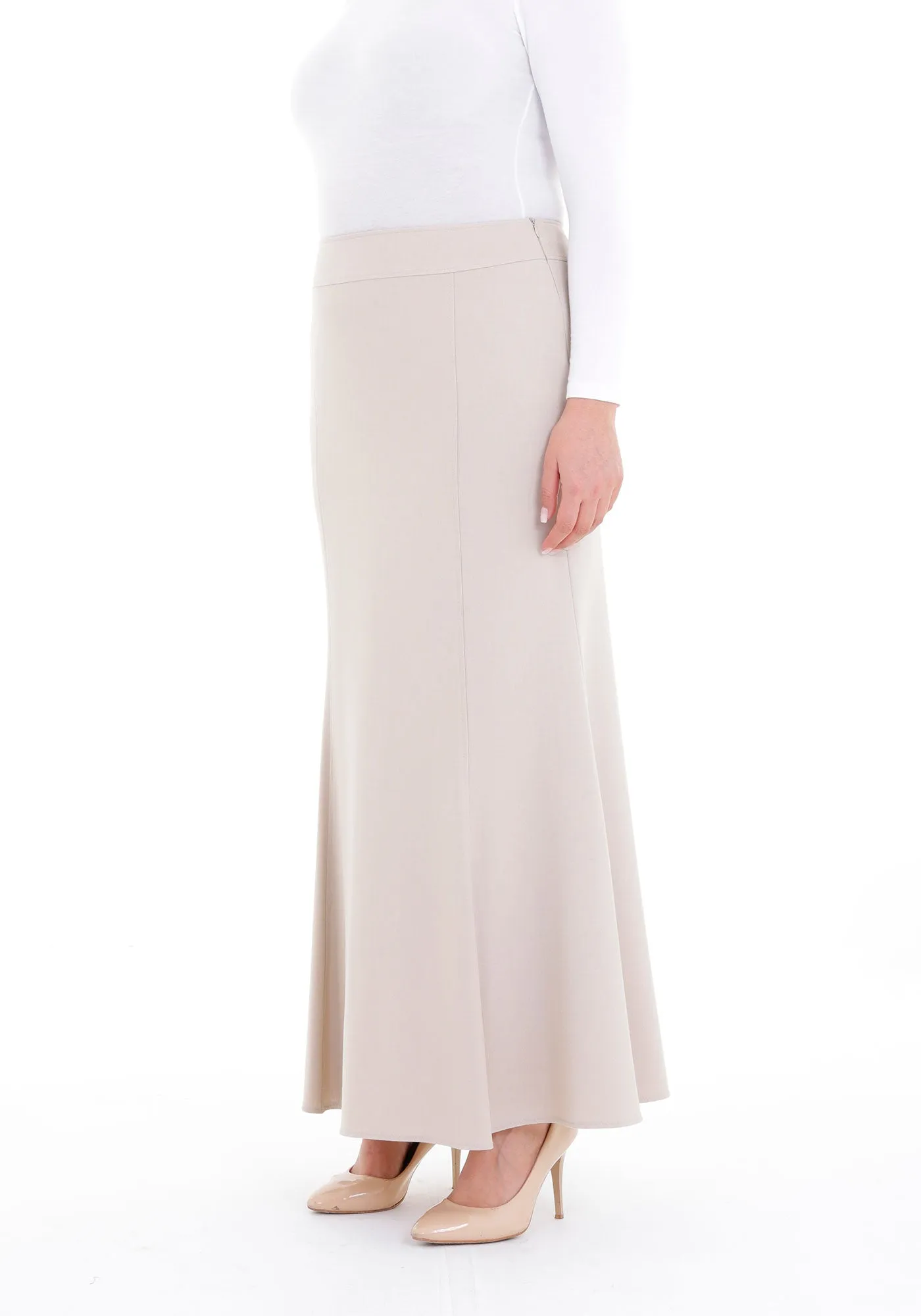 Fishtail Maxi Skirt | Regular & Plus Size