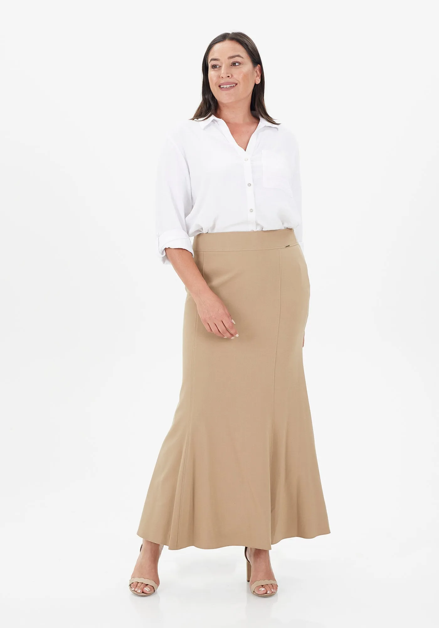 Fishtail Maxi Skirt | Regular & Plus Size