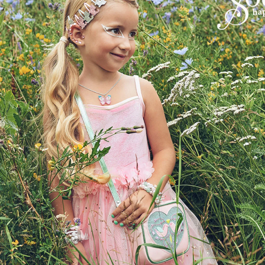 Floral Fairy Dress With Wings