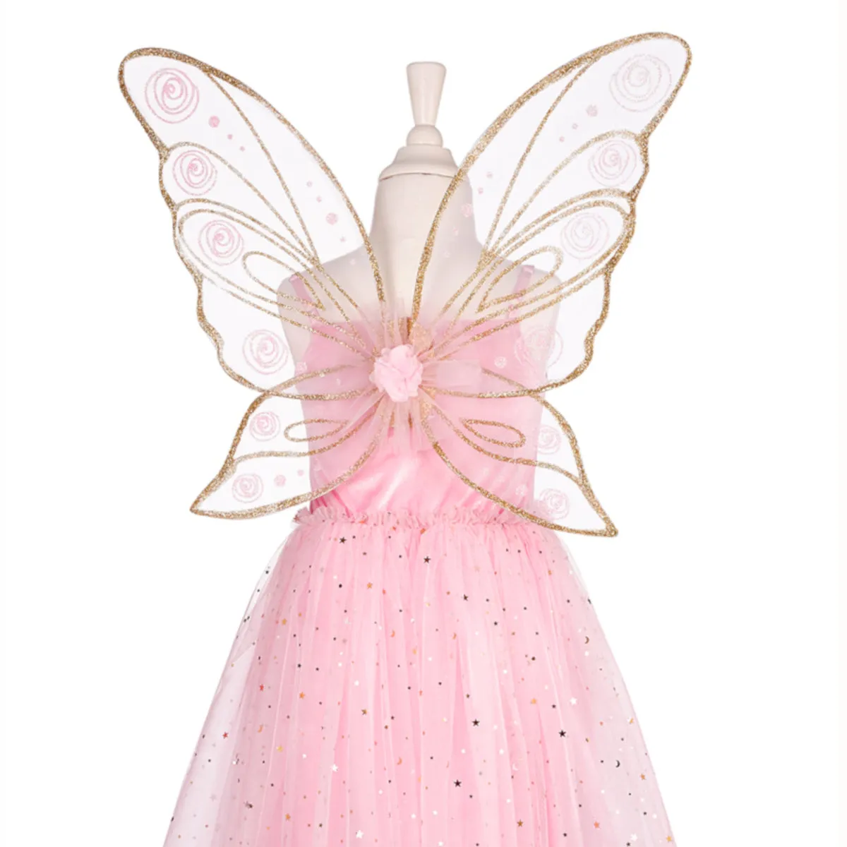 Floral Fairy Dress With Wings