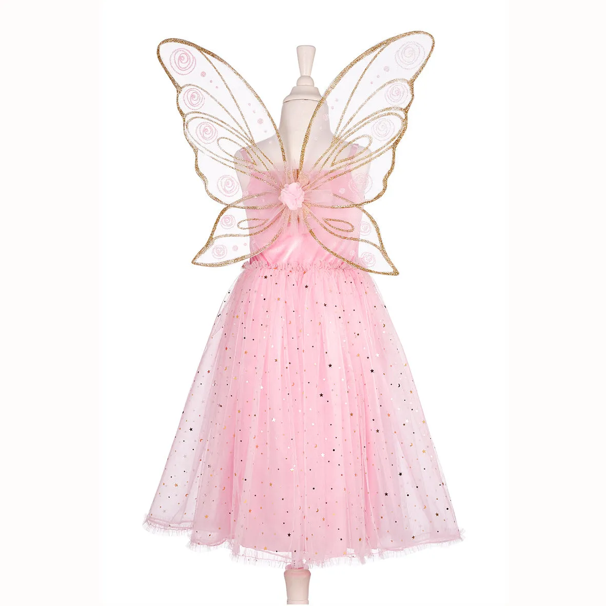 Floral Fairy Dress With Wings