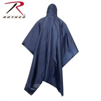 GI Type Military Rip-Stop Poncho