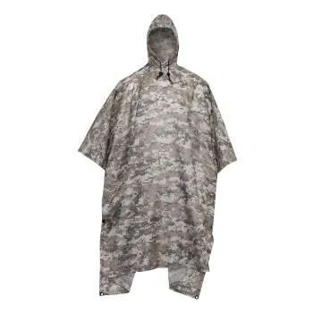 GI Type Military Rip-Stop Poncho