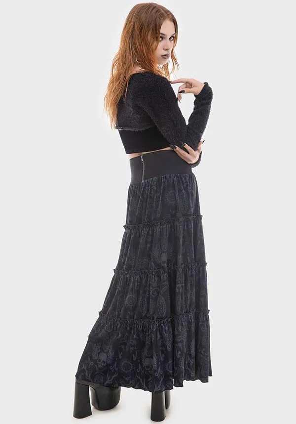 Half Vamp | MAXI SKIRT