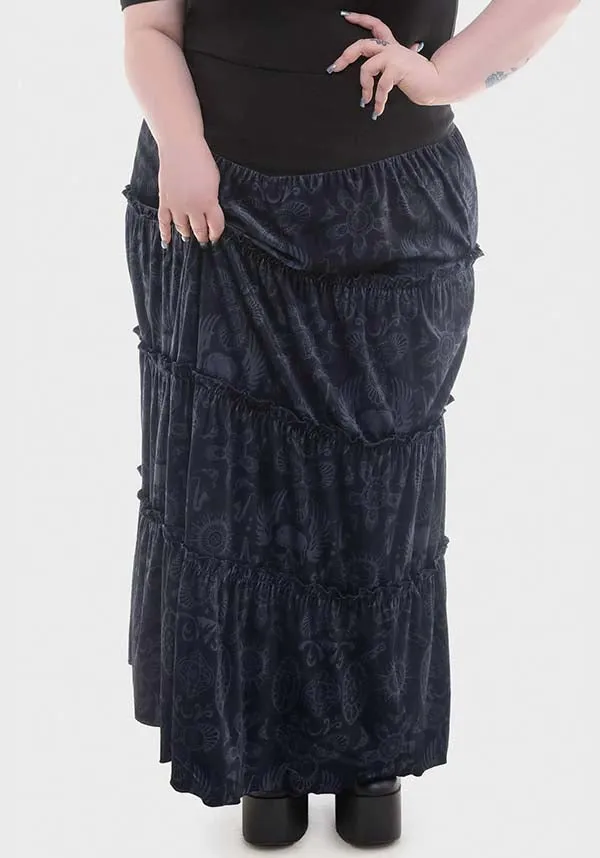 Half Vamp | MAXI SKIRT