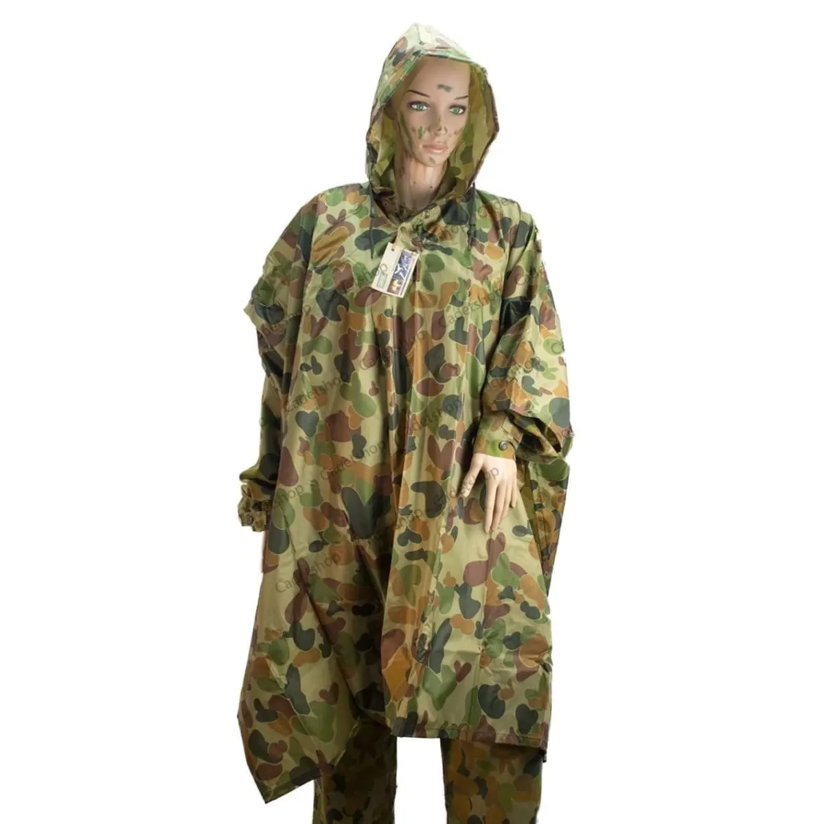 Huss Auscam DPCU Wet Weather Poncho