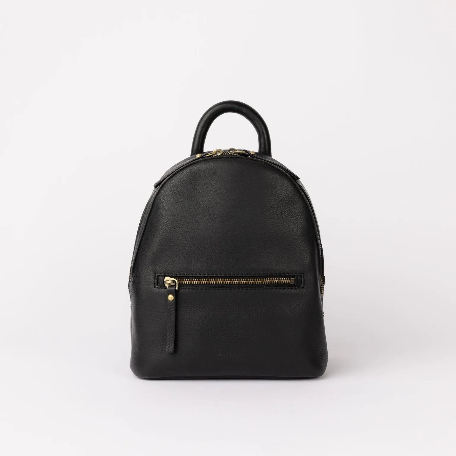 Ivy Mini Backpack - Black Soft Grain