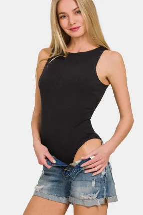 Jolie Ribbed Double Layered Bodysuit