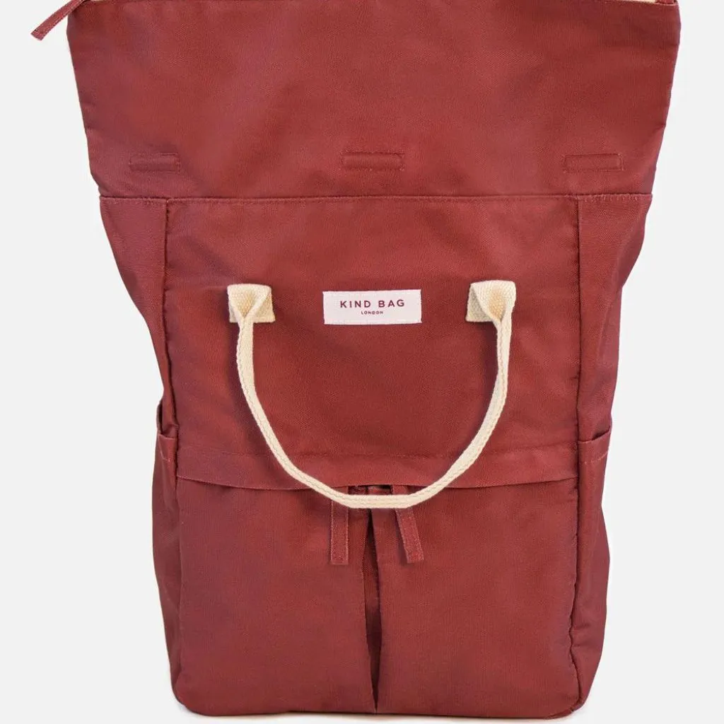 Kind Bags Hackney Medium Backpack - Burgundy