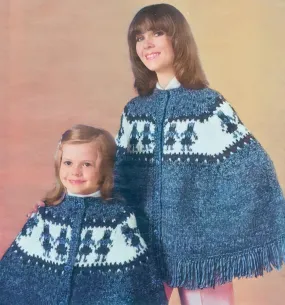 Ladies' Poncho Pattern