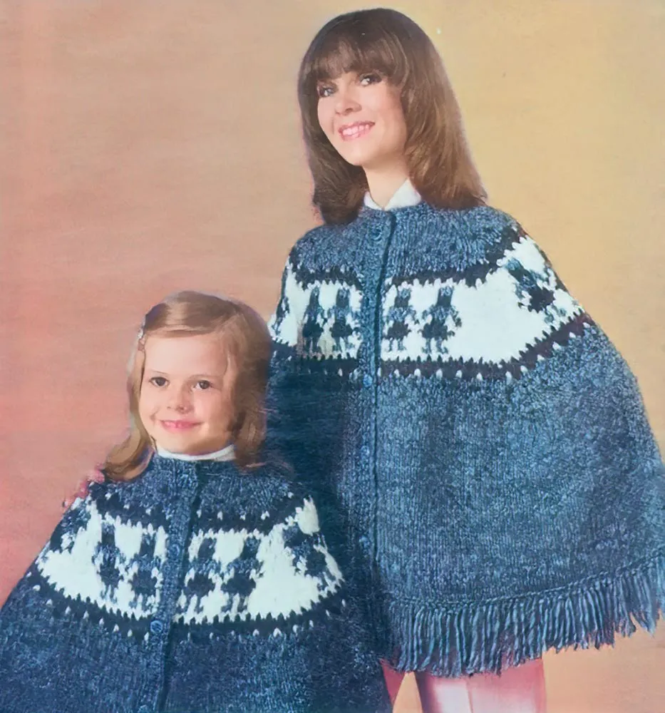 Ladies' Poncho Pattern