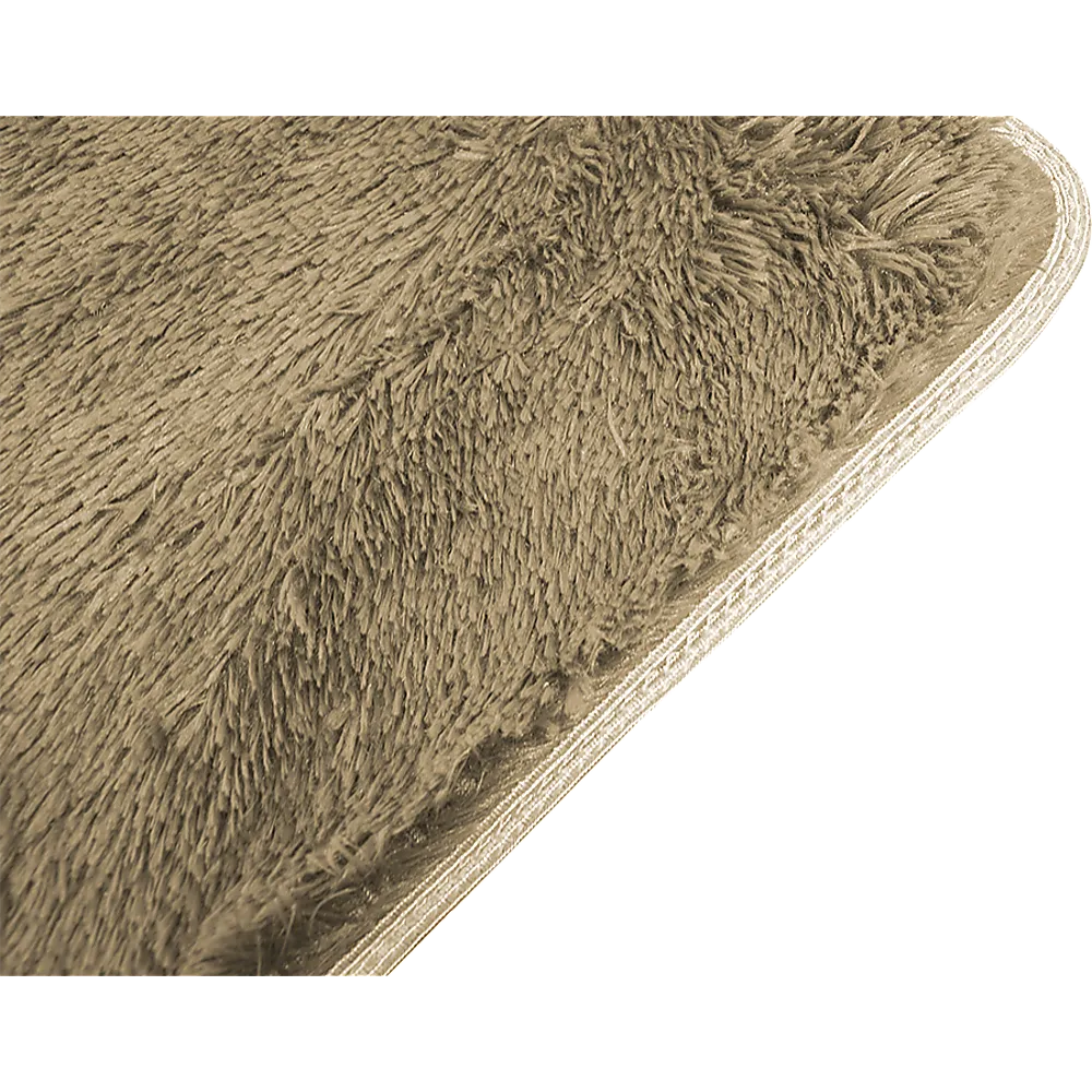 Large Beige Shaggy Rug, Anti-Slip, 230x200cm, Randy & Travis